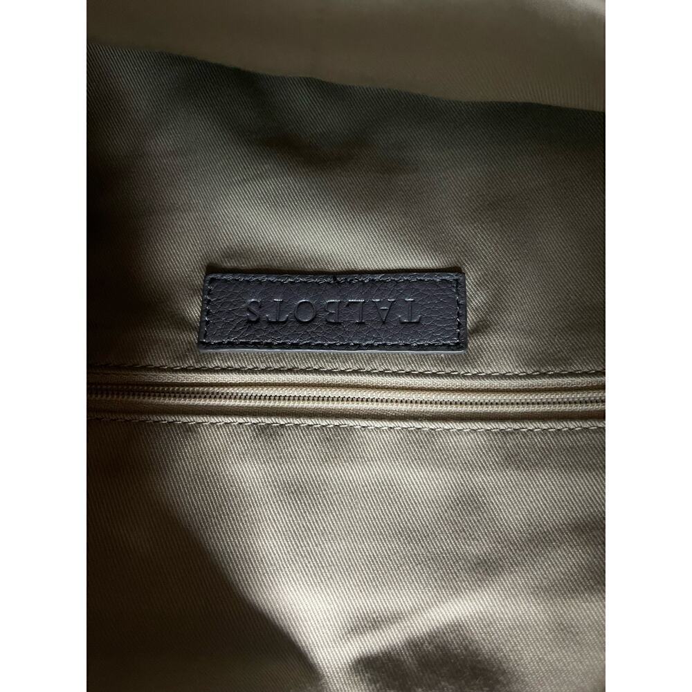 Talbots gray fold over clutch - Picture 8 of 12